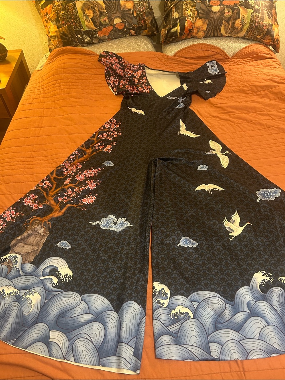 Blackmilk Flight of Tsuru Rio Marilyn Jumpsuit - Picture 5 of 16